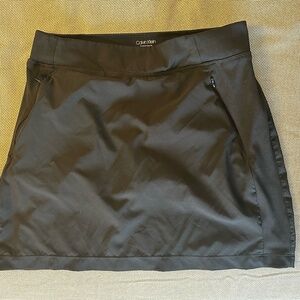 Calvin Klein Performance Black Skort Size S Pockets Golf Tennis